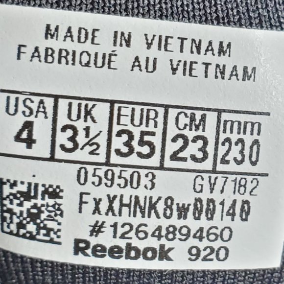 Reebok Question Mid Iverson Boys Size 4 Black/Red G57551 New - Picture 9 of 9